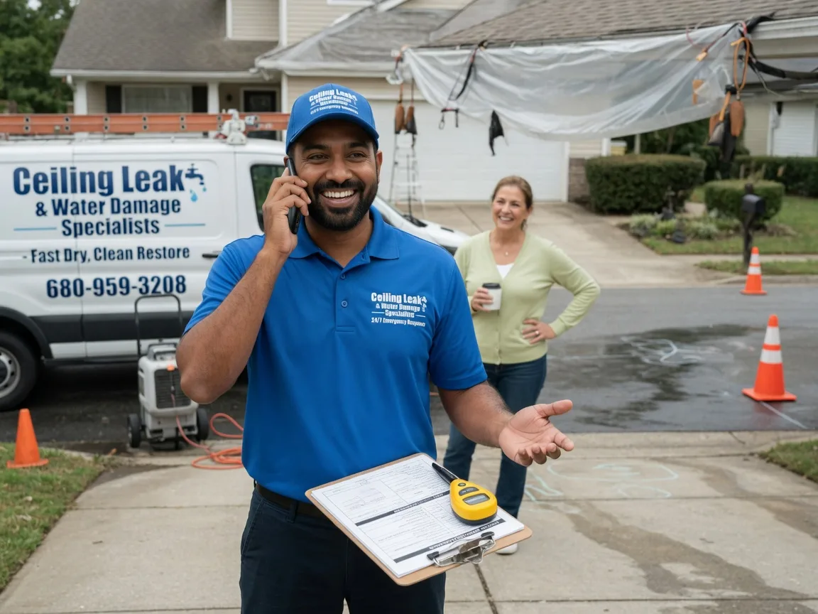 Ceiling Leak Cleanup Canadian, TX FAQs